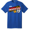 Chase Briscoe 2025 Bass Pro Shops #19 Royal 2-Spot T-Shirt Blue NASCAR