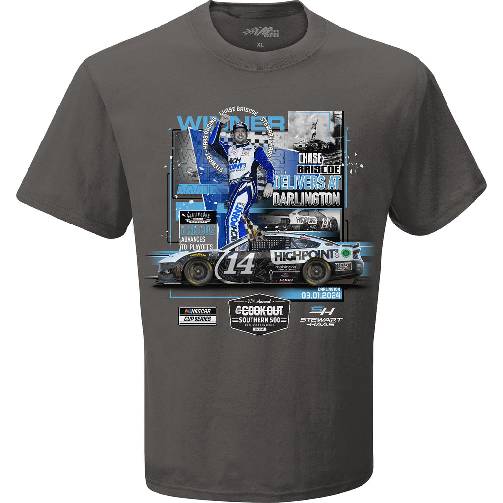 Chase Briscoe 2024 Darlington Race Win T-Shirt #14 NASCAR