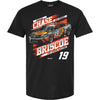 Chase Briscoe 2025 Bass Pro Shops Draft T-Shirt Black #19 NASCAR