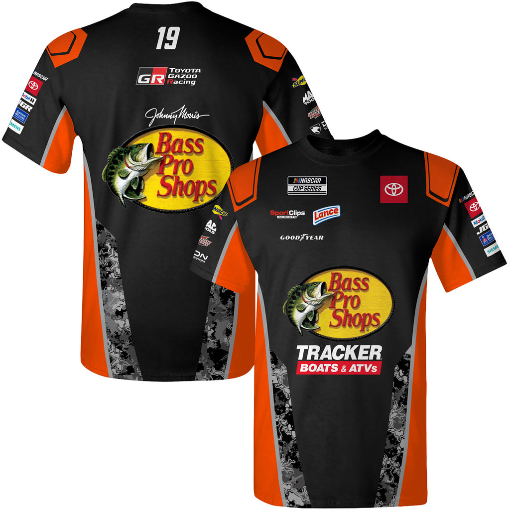 Chase Briscoe 2025 Bass Pro Shops Sublimated Uniform Pit Crew T-Shirt #19 NASCAR