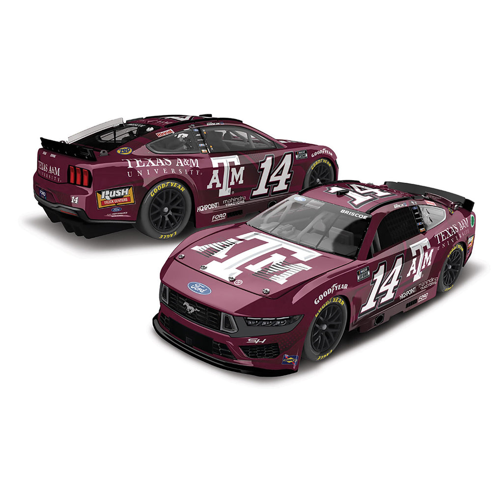 Chase Briscoe Texas A&M 1:24 Standard 2024 Diecast Car #14 NASCAR