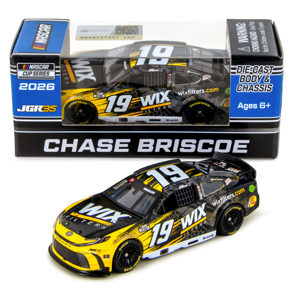 Chase Briscoe WIX Filters 1:64 2026 Diecast Car #19 NASCAR