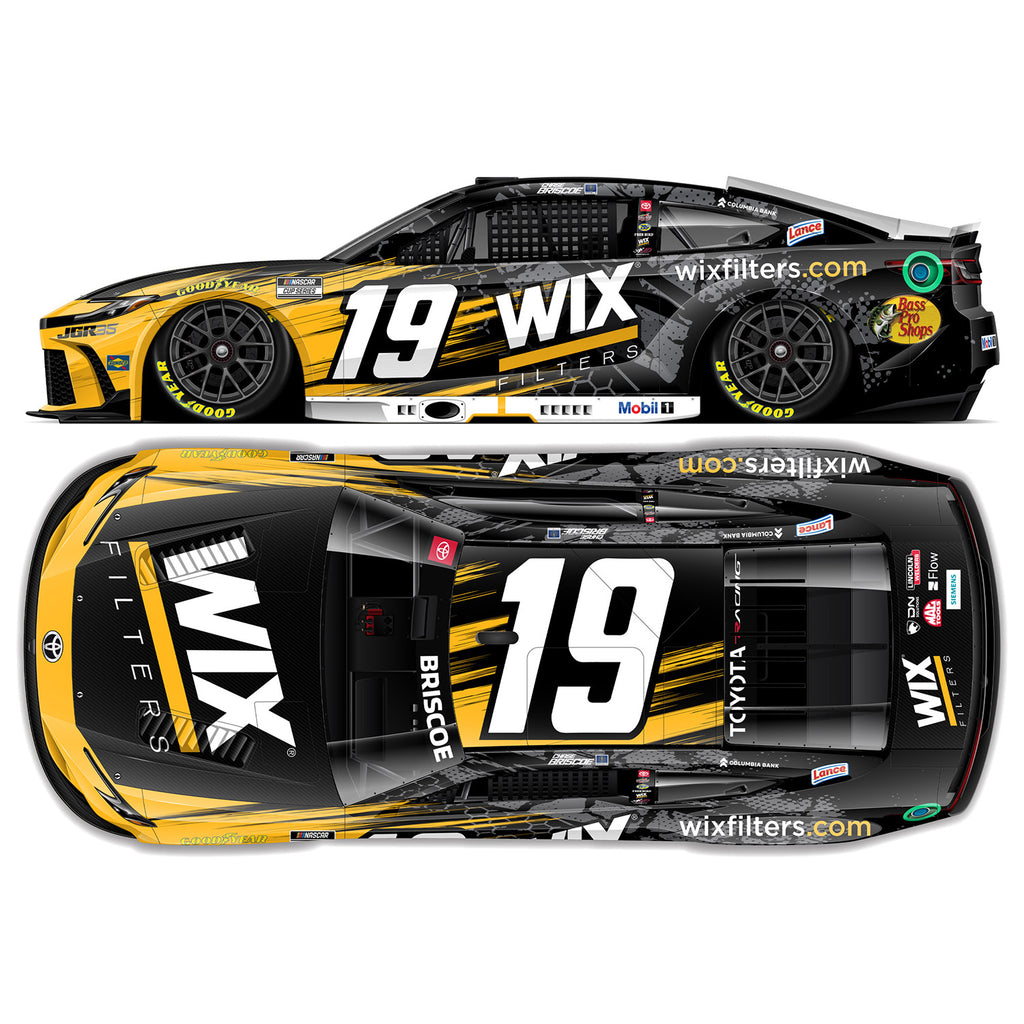 Chase Briscoe WIX Filters 1:64 2026 Diecast Car #19 NASCAR