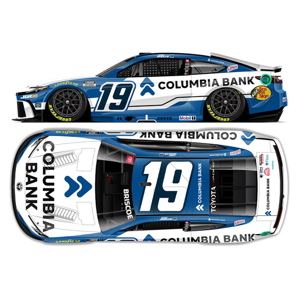 Chase Briscoe Columbia Bank 1:64 2026 Diecast Car #19 NASCAR