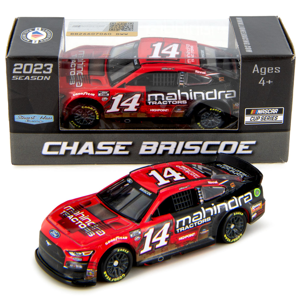 Chase Briscoe Mahindra 1:64 Standard 2023 Diecast Car #14 NASCAR