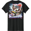 Chase Briscoe 2026 Bass Pro Shops Patriotic Fishing Classic Ink T-Shirt Black #19 NASCAR