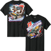 Chase Briscoe 2026 Bass Pro Shops Patriotic Fishing Classic Ink T-Shirt Black #19 NASCAR