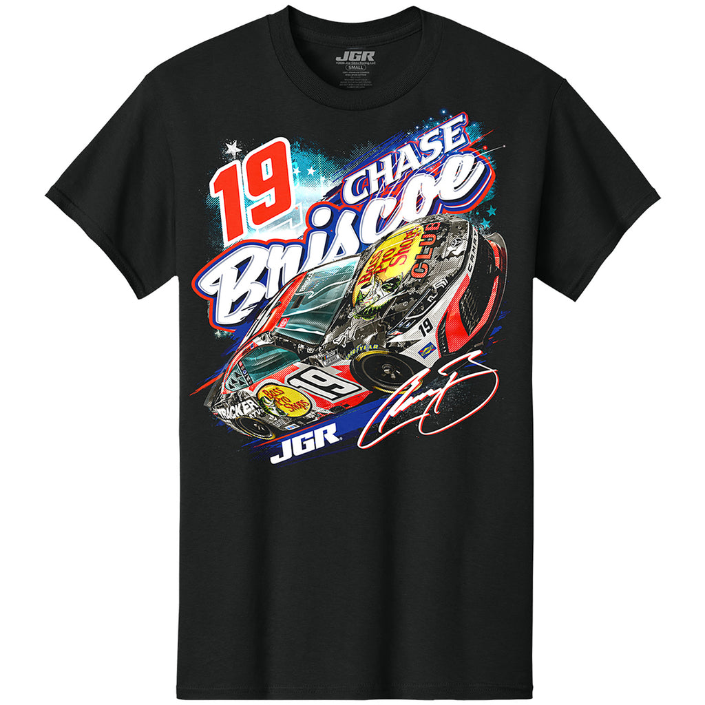 Chase Briscoe 2026 Bass Pro Shops Patriotic Fishing Classic Ink T-Shirt Black #19 NASCAR