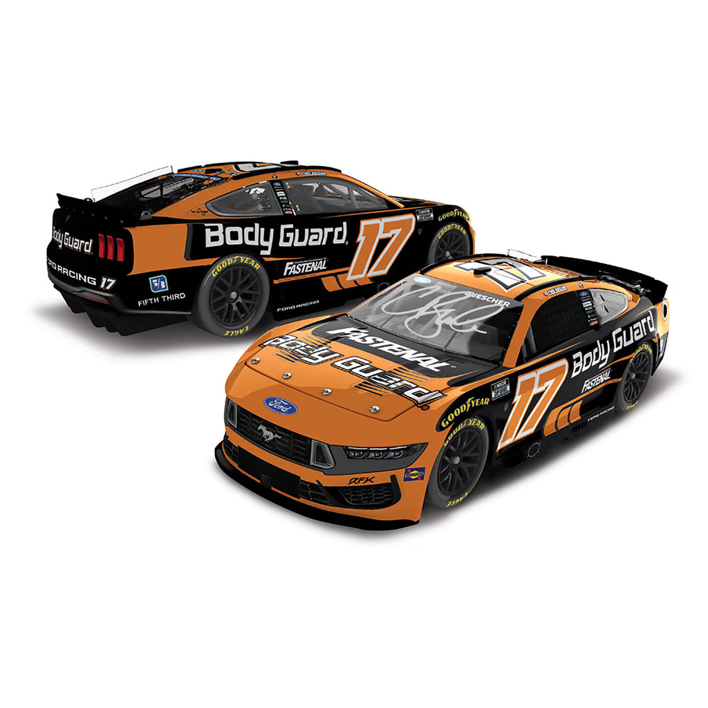 Chris Buescher Autographed Body Guard 1:24 Standard 2026 Diecast Car #17 NASCAR
