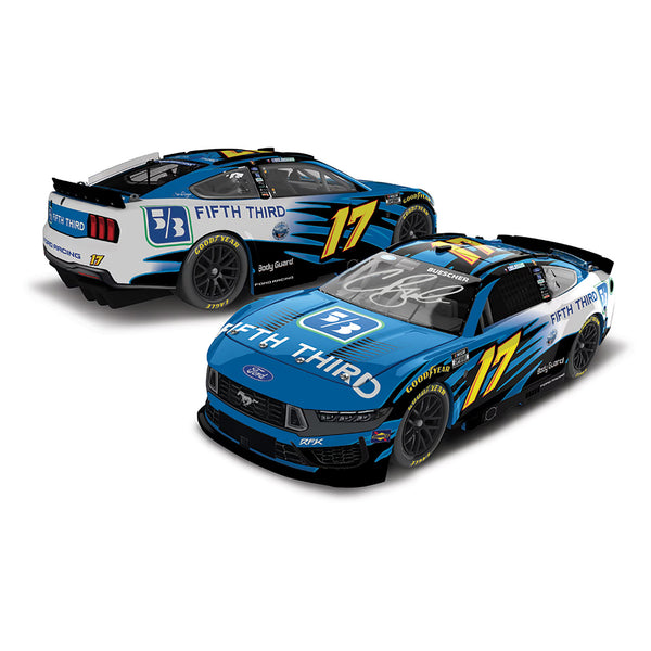 Chris Buescher Autographed Darlington Throwback to 2011 Greg Biffle 1:24 Standard 2026 Diecast #17 NASCAR