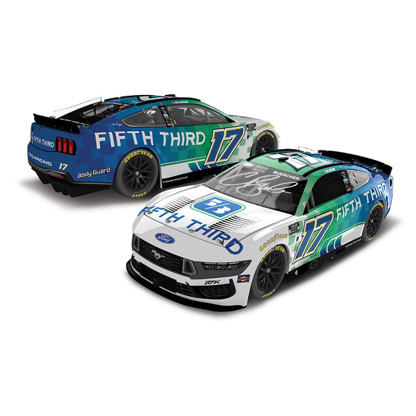 Chris Buescher Autographed Fifth Third 1:24 Standard 2026 Diecast Car #17 NASCAR