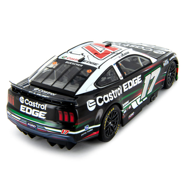 Chris Buescher Castrol Edge 1:24 Standard 2024 Diecast Car #17 NASCAR