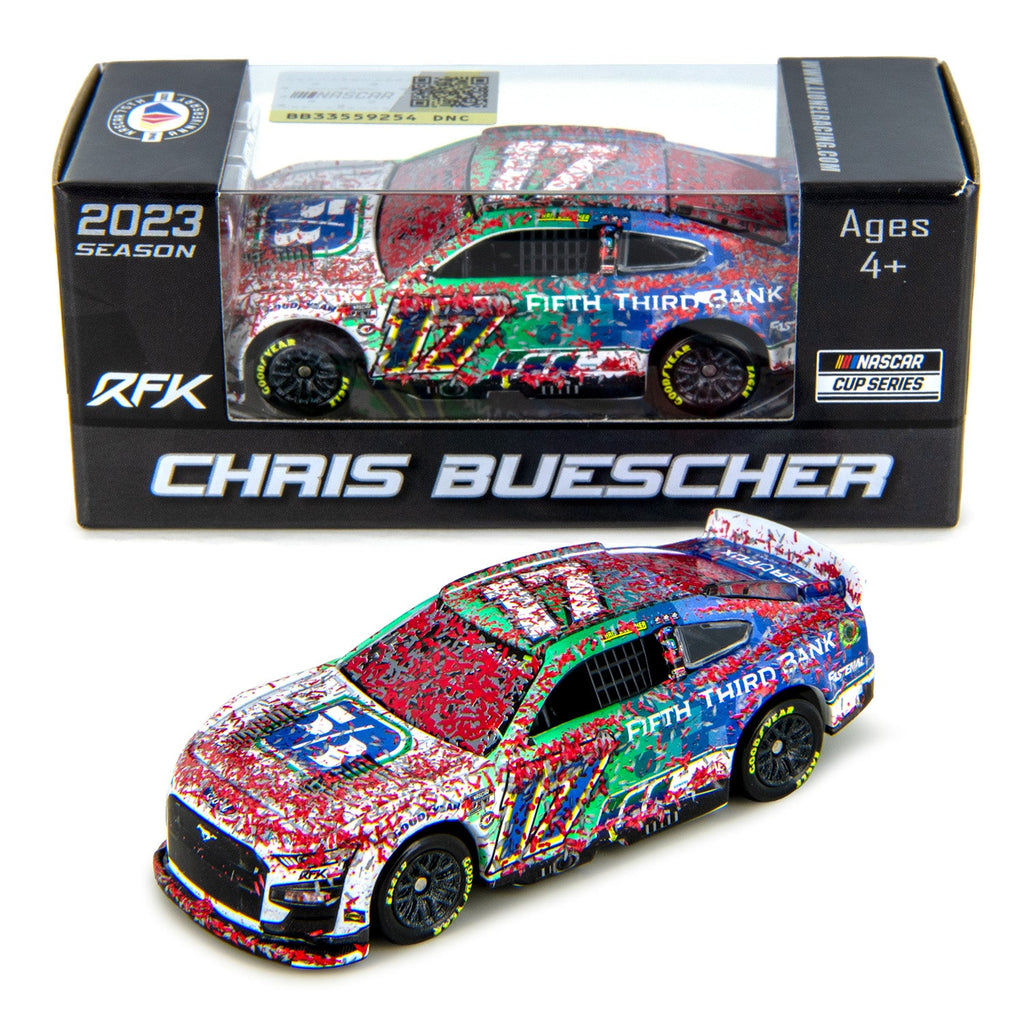 Chris Buescher Daytona Race Win 1:64 Standard 2023 Diecast Car #17 NASCAR