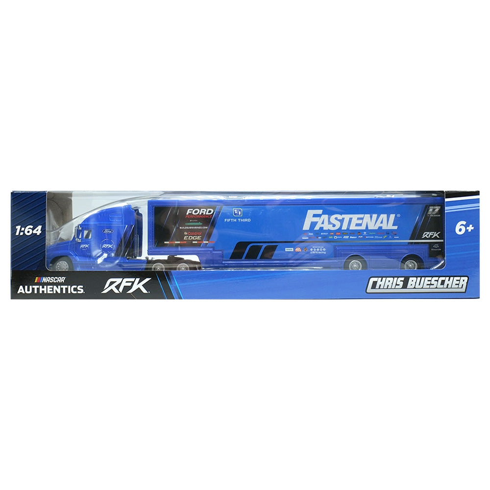 Chris Buescher Fastenal 1:64 Standard 2024 Diecast Hauler #17 NASCAR