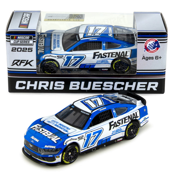Chris Buescher Fastenal 1:64 Standard 2025 Diecast Car #17 NASCAR