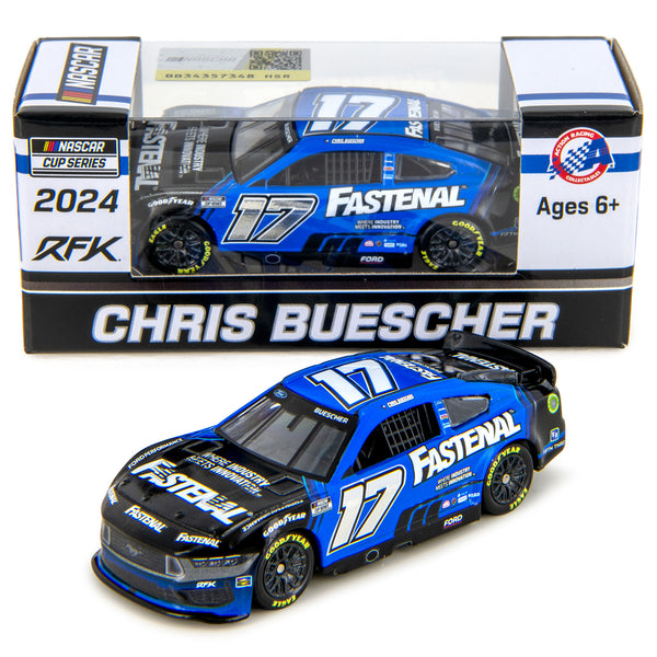 Chris Buescher Fastenal 1:64 Standard 2024 Diecast Car #17 NASCAR