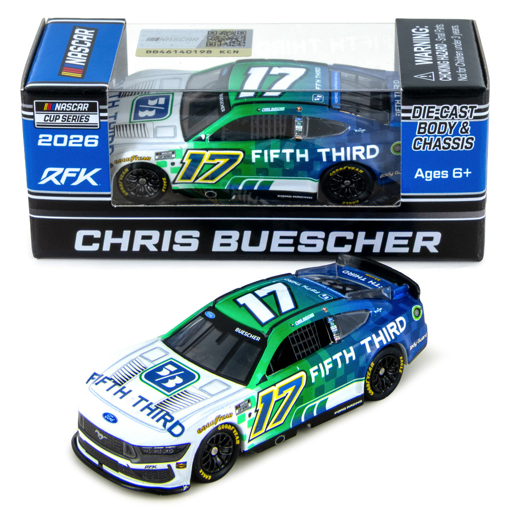 Chris Buescher Fifth Third 1:64 2026 Diecast Car #17 NASCAR