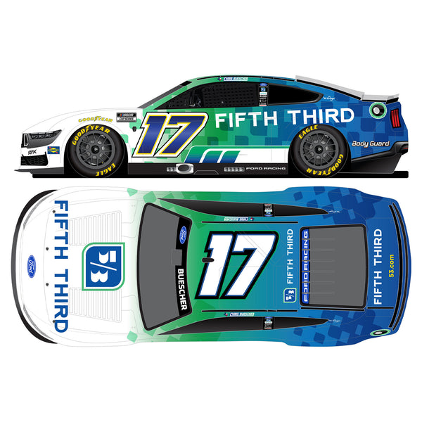 Chris Buescher ELITE Fifth Third 1:24 2026 Diecast Car #17 NASCAR