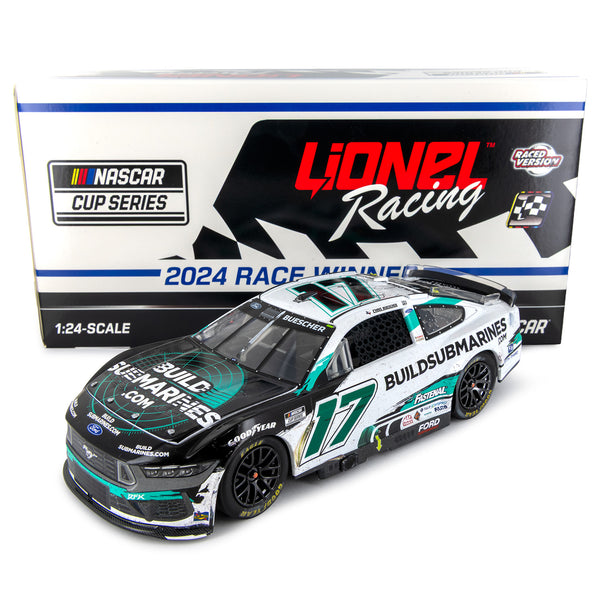 Chris Buescher Watkins Glen Race Win 1:24 Standard 2024 Diecast Car BuildSubmarines #17 NASCAR
