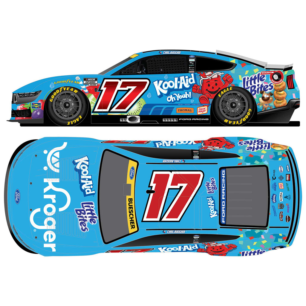 Chris Buescher Kroger / Kool-Aid / Little Bites 1:64 2026 Diecast Car #17 NACAR