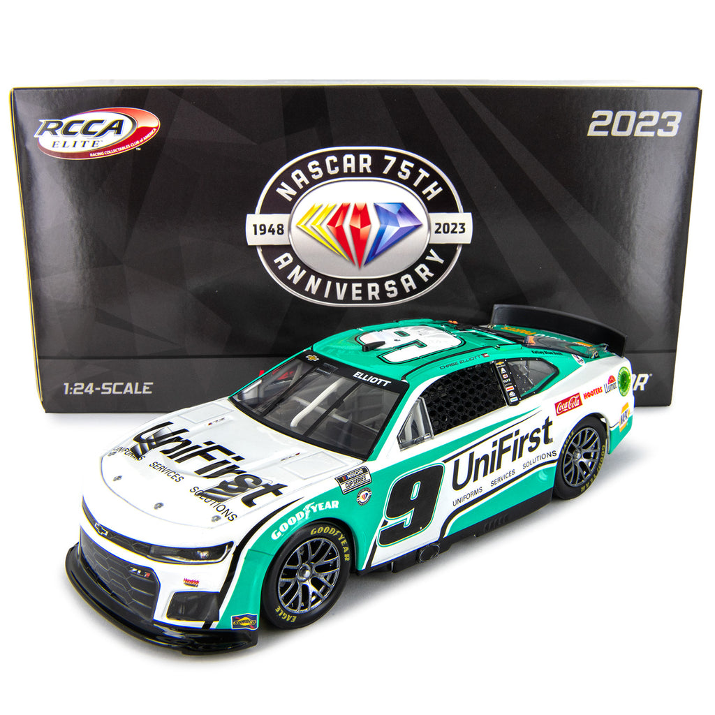 Chase Elliott ELITE UniFirst 1:24 2023 Diecast Car | RacingUSA