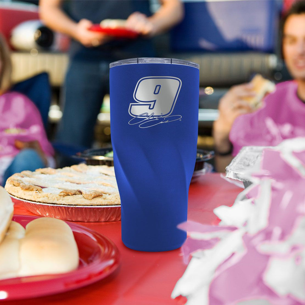 Chase Elliott Morgan 30oz Stainless Steel Tumbler Mug #9 NASCAR