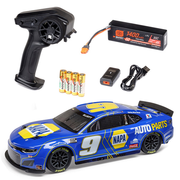 Chase Elliott 2025 NAPA #9 Chevy 1:12 Scale AWD NASCAR Losi Remote Control RC Race Car (Battery & Charger Included) Preorder - Currently Projected Mid-May