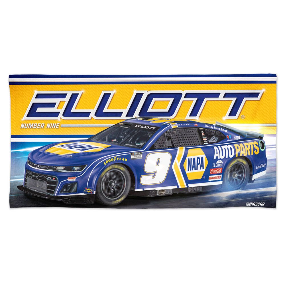 Chase Elliott 2024 NAPA 30x60 Beach Towel RacingUSA