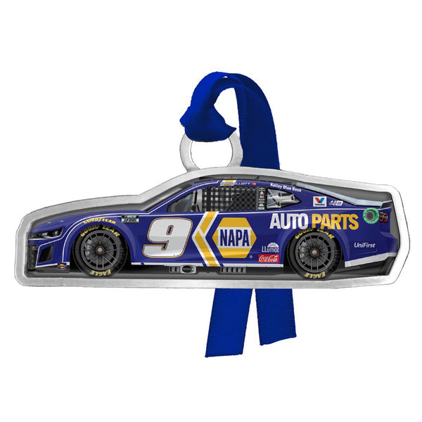 Chase Elliott 2024 Pewter Car Ornament NAPA #9 NASCAR