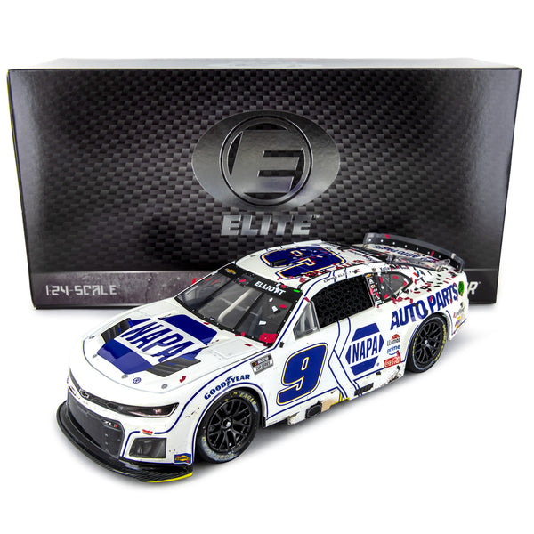 Chase Elliott ELITE Clash at Bowman Gray Race Win 1:24 2025 Diecast Car #9 NAPA NASCAR