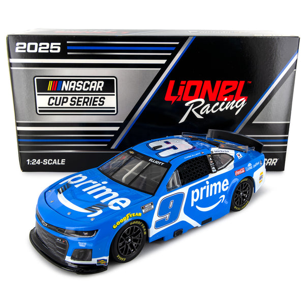 Chase Elliott Amazon Prime 1:24 Standard 2025 Diecast Car #9 NASCAR