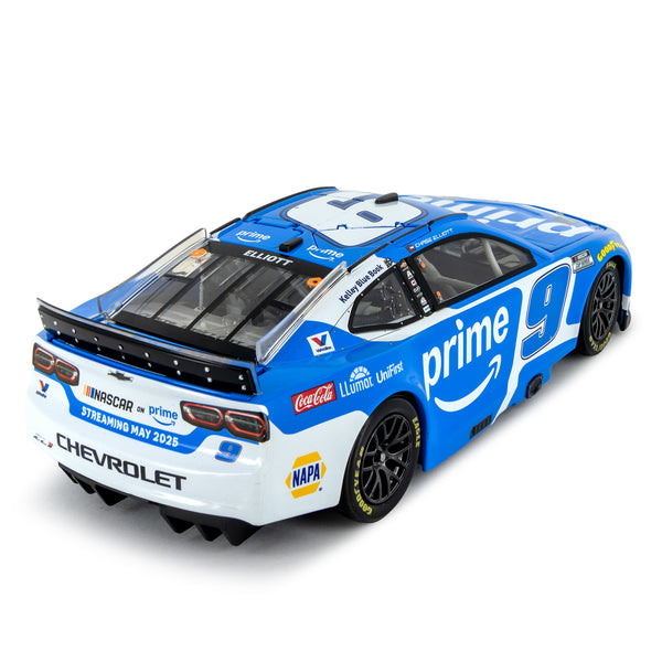 Chase Elliott Amazon Prime 1:24 Standard 2025 Diecast Car #9 NASCAR