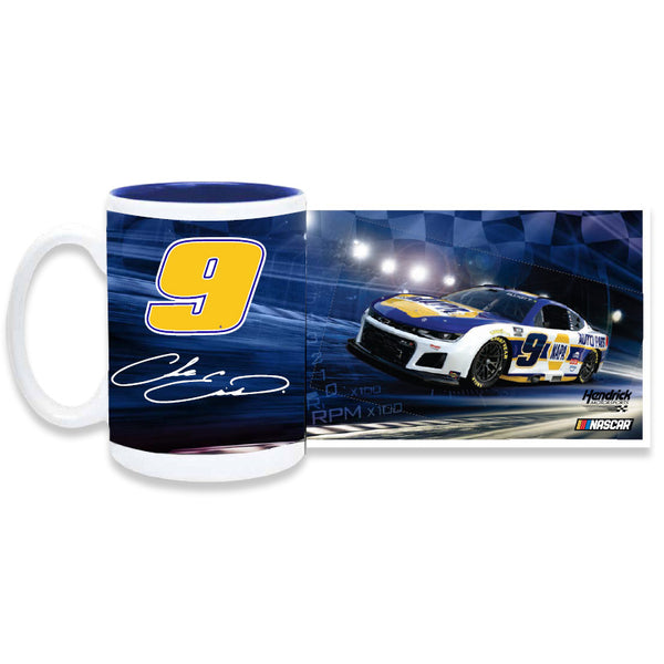 Chase Elliott 2026 NAPA #9 Coffee Mug 15oz With Color Interior