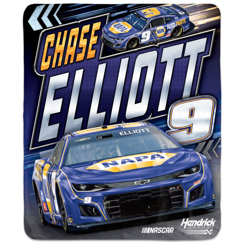 Chase Elliott 2025 NAPA 50x60 Winning Image Blanket #9 NASCAR