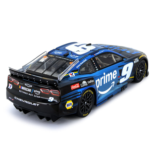 Chase Elliott Amazon Prime 1:24 Color Chrome 2026 Diecast Car #9 NASCAR
