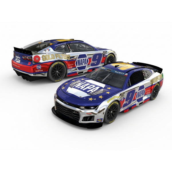 Chase Elliott Color Chrome NAPA Gold Filters San Diego 1:24 2026 Diecast Car #9 NASCAR