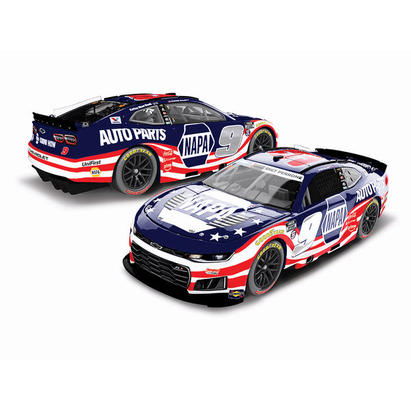 Chase Elliott Color Chrome NAPA Patriotic 1:24 2026 Diecast Car #9 NASCAR