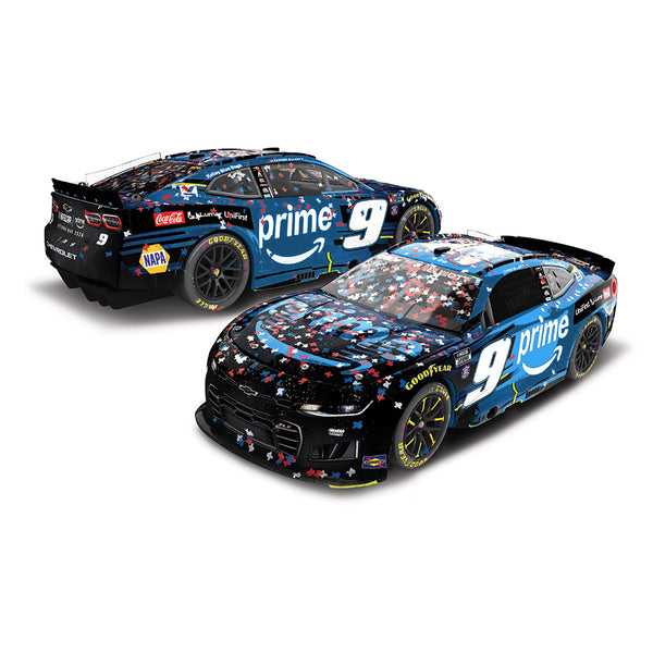 Chase Elliott Color Chrome Texas Race Win 1:24 2026 Diecast Car