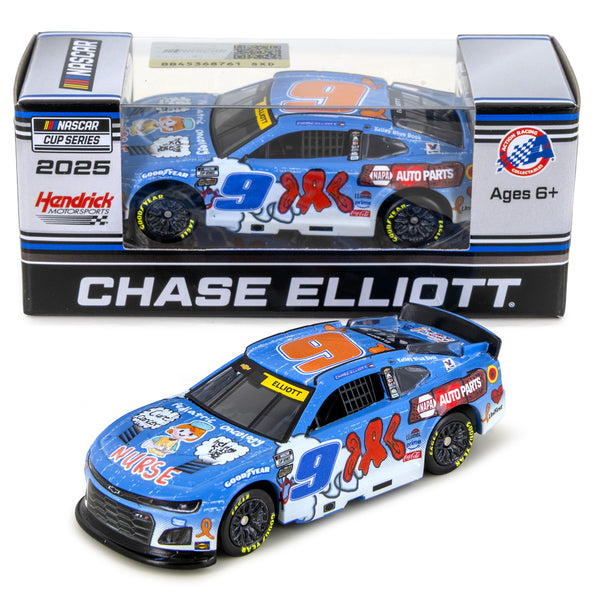 Chase Elliott Children's Healthcare of Atlanta / Desi9n to Drive 1:64 Standard 2025 Diecast Car #9 NASCAR