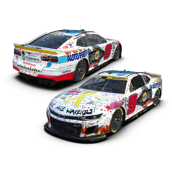 Chase Elliott NAPA Children's Healthcare of Atlanta / Desi9n to Drive 1:64 Standard 2024 Diecast Car #9 NASCAR