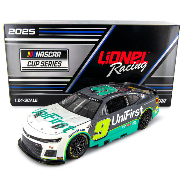 Chase Elliott Darlington Throwback to 1994 Ken Schrader 1:24 Standard 2025 Diecast Car UniFirst #9 NASCAR