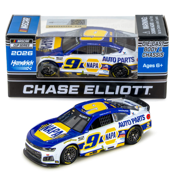 Chase Elliott Daytona Duel 1 Race Win 1:64 Standard 2026 Diecast Chassis Car #9 NASCAR NAPA