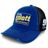 Chase Elliott 2025 Vintage Patch Hat Blue/Black #9 NASCAR