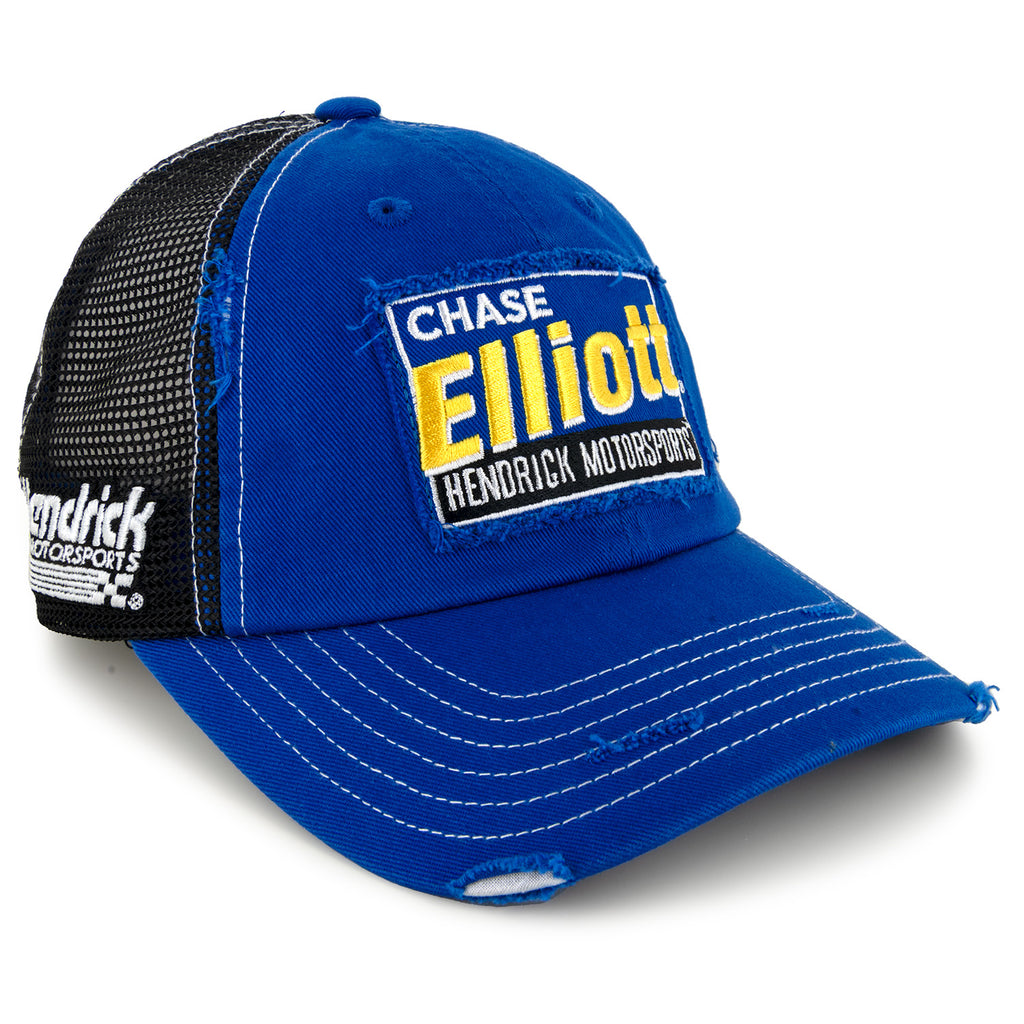 Chase Elliott 2025 Vintage Patch Hat Blue/Black #9 NASCAR