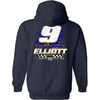 Chase Elliott 2025 NAPA 2-Spot Hoodie Outerwear Sweatshirt Blue #9 NASCAR