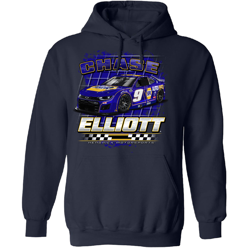 Chase Elliott 2025 NAPA 2-Spot Hoodie Outerwear Sweatshirt Blue #9 NASCAR