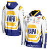 Chase Elliott NAPA Uniform Sublimated Print Hoodie Outerwear Sweatshirt #9 NASCAR