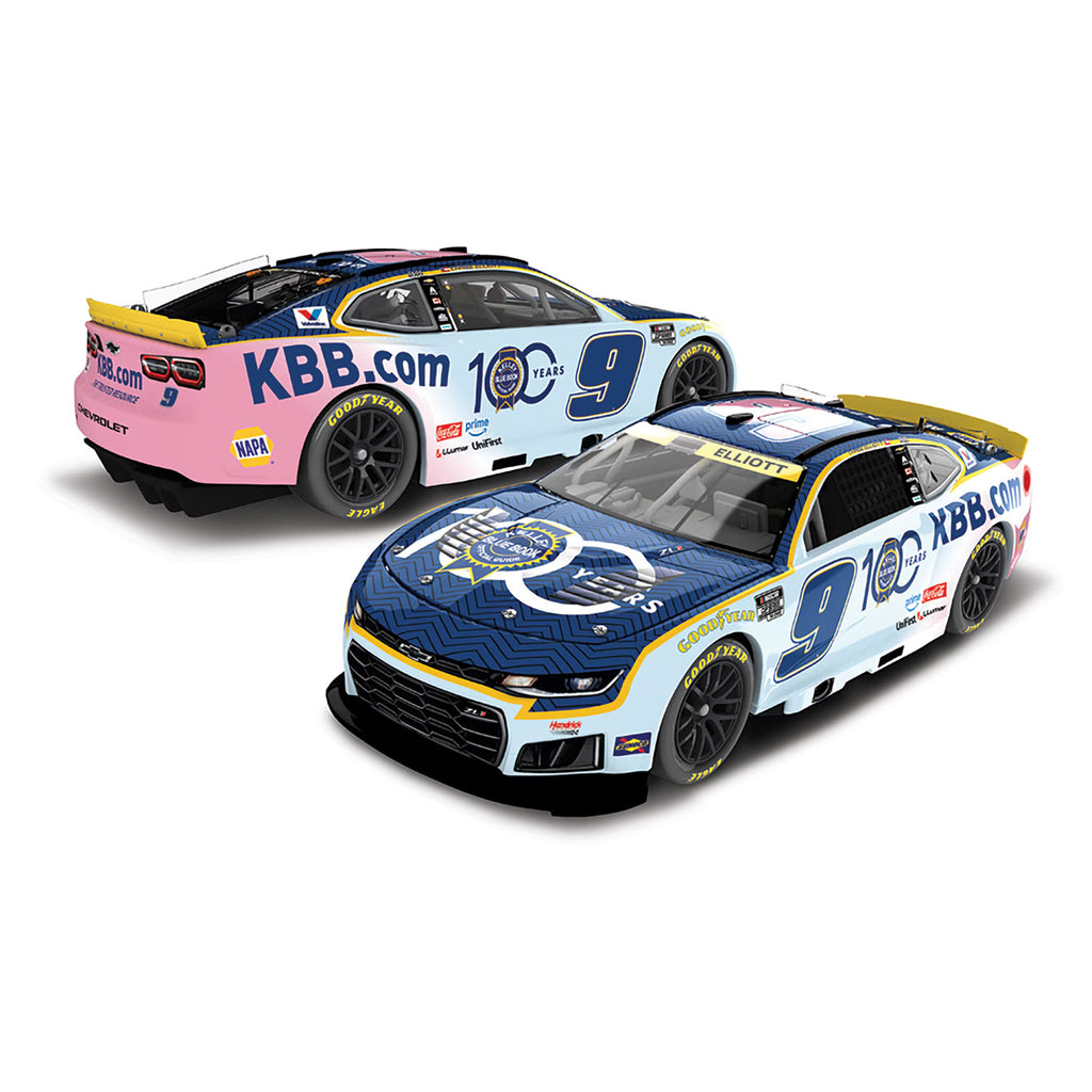 Chase Elliott Kelley Blue Book 100th Anniversary 1:64 2026 Diecast Car #9 NASCAR