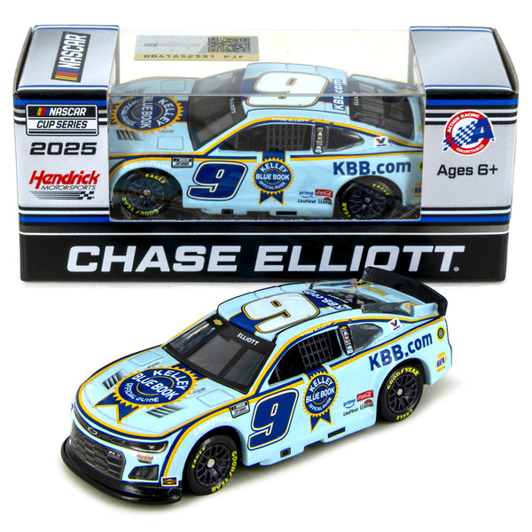 Chase Elliott Kelley Blue Book 1:64 Standard 2025 Diecast Car #9 NASCAR