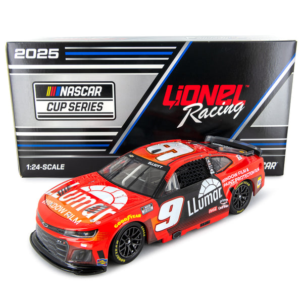 Chase Elliott Llumar 1:24 Standard 2025 Diecast Car #9 NASCAR